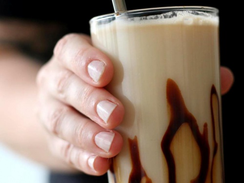 Shake de mantequilla de mani por Mar Vegan